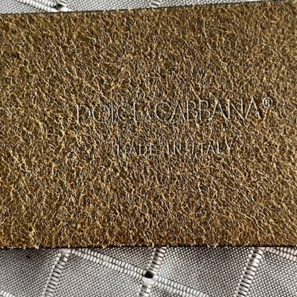 Dolce & Gabbana brown belt 38 inches long - Picture 5 of 6
